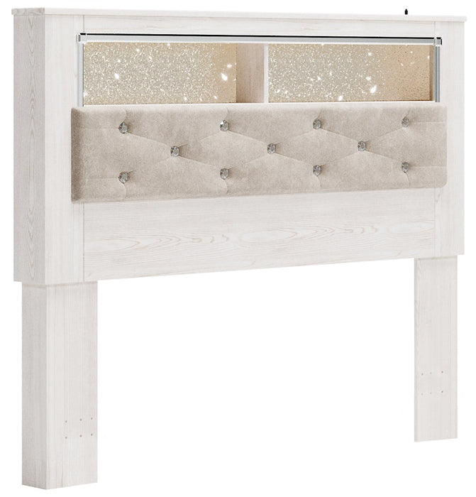 Altyra Queen Bookcase Headboard with Dresser JR Furniture Store
