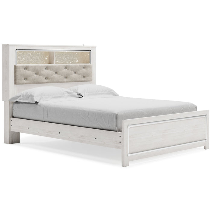 Altyra Queen Panel Bookcase Bed with Dresser JR Furniture Store