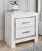 Altyra Two Drawer Night Stand JR Furniture Store