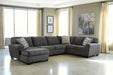 Ambee 3-Piece Sectional with Ottoman JR Furniture Store
