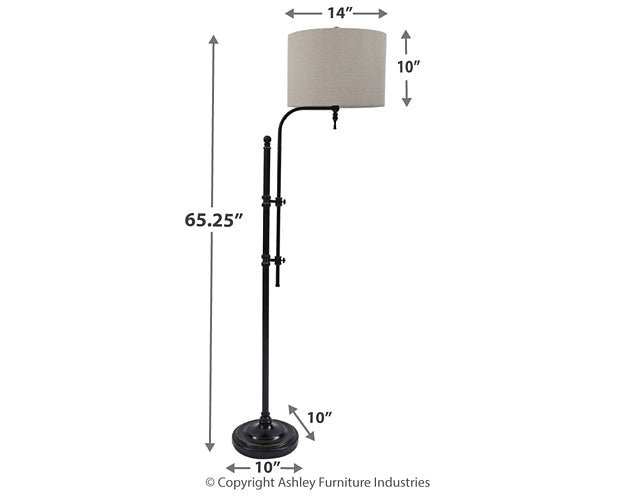 Anemoon Metal Floor Lamp (1/CN) JR Furniture Store