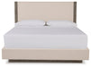 Anibecca California King Upholstered Bed with Dresser JR Furniture Store