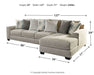 Ardsley 2-Piece Sectional with Chaise JR Furniture Store