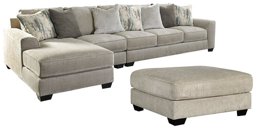 Ardsley 3-Piece Sectional with Ottoman JR Furniture Store