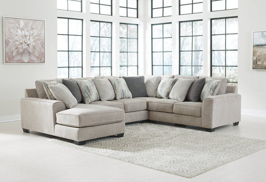 Ardsley 4-Piece Sectional with Chaise JR Furniture Store