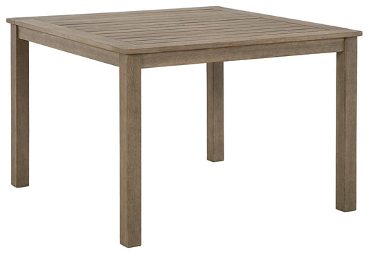Aria Plains Square Dining Table w/UMB OPT JR Furniture Store
