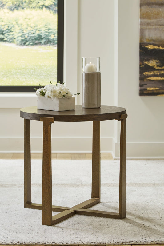 Balintmore Round End Table JR Furniture Store