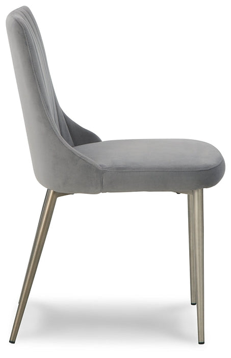 Barchoni Dining UPH Side Chair (2/CN) JR Furniture Store