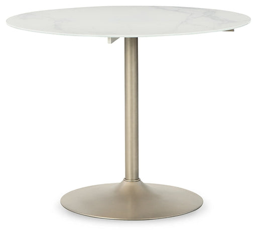 Barchoni Round Dining Room Table JR Furniture Store