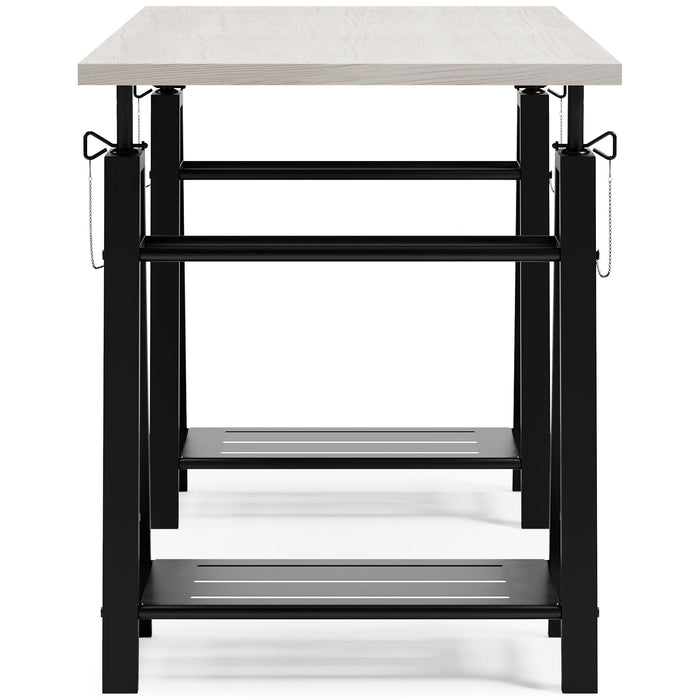 Bayflynn Adjustable Height Desk JR Furniture Store
