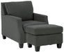 Bayonne Chair and Ottoman JR Furniture Store