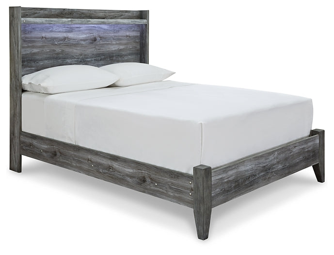 Baystorm Full Panel Bed with Dresser JR Furniture Store