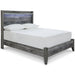 Baystorm Full Panel Bed with Mirrored Dresser and Nightstand JR Furniture Store