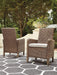 Beachcroft Arm Chair With Cushion (2/CN) JR Furniture Store