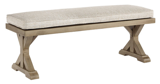 Beachcroft Bench with Cushion JR Furniture Store