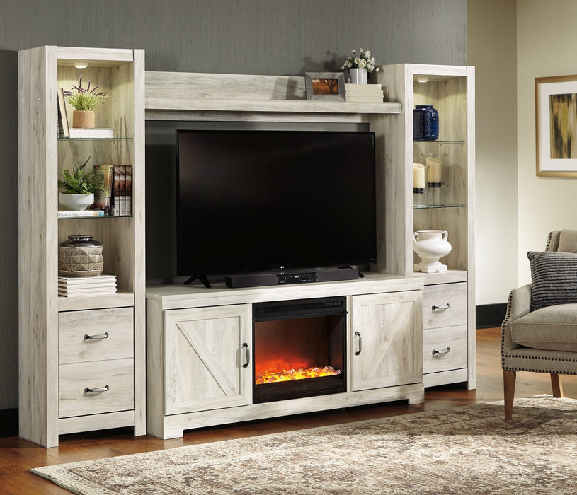Bellaby 4-Piece Entertainment Center with Fireplace JR Furniture Store