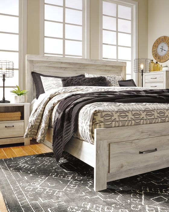 Bellaby Queen Panel Bed with 2 Nightstands JR Furniture Store