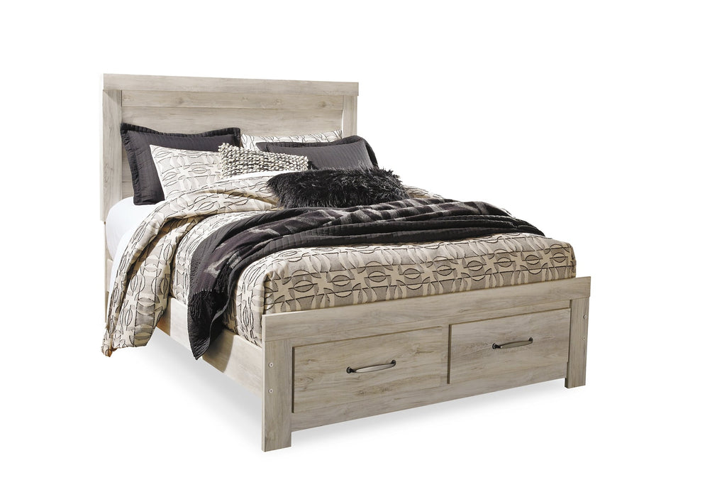 Bellaby Queen Platform Bed with 2 Storage Drawers with Dresser JR Furniture Store