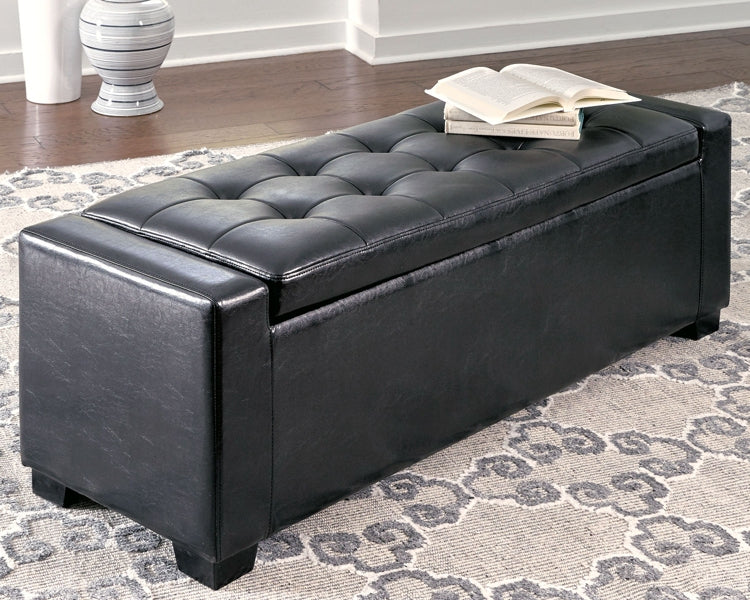 Benches Upholstered Storage Bench JR Furniture Store