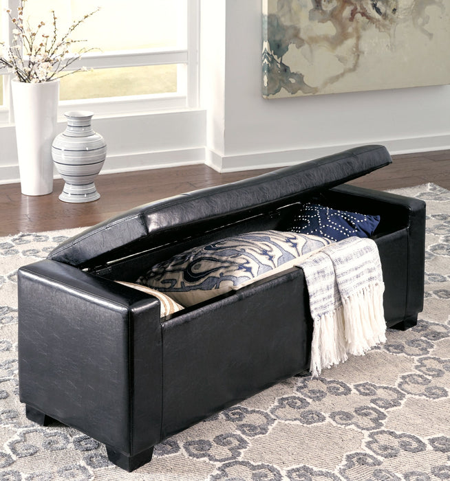 Benches Upholstered Storage Bench JR Furniture Store