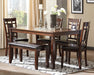 Bennox Dining Room Table Set (6/CN) JR Furniture Store