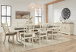 Bolanburg Dining Table and 8 Chairs JR Furniture Store