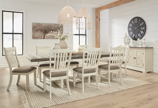 Bolanburg Dining Table and 8 Chairs with Storage JR Furniture Store