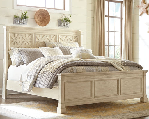 Bolanburg Queen Panel Bed with 2 Nightstands JR Furniture Store