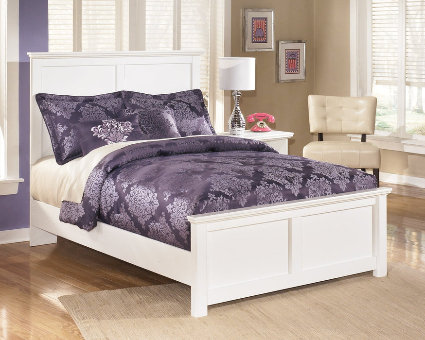 Bostwick Shoals Full Panel Bed with Mirrored Dresser JR Furniture Store