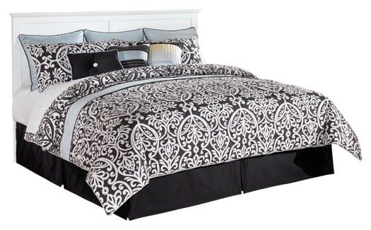 Bostwick Shoals King/California King Panel Headboard with Mirrored Dresser, Chest and 2 Nightstands JR Furniture Store