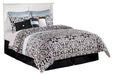 Bostwick Shoals Queen/Full Panel Headboard with Mirrored Dresser, Chest and 2 Nightstands JR Furniture Store