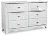 Bostwick Shoals Twin Panel Bed with Mirrored Dresser, Chest and 2 Nightstands JR Furniture Store