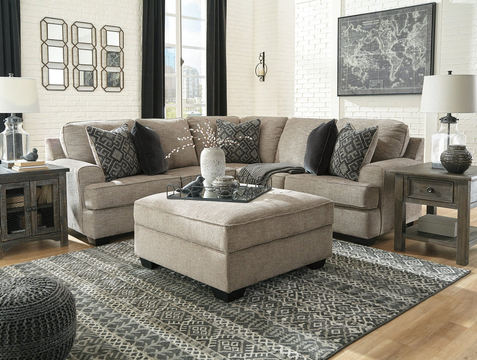 Bovarian 2-Piece Sectional with Ottoman JR Furniture Store