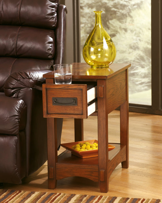 Breegin Chair Side End Table JR Furniture Store
