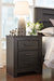 Brinxton King/California King Panel Headboard with Mirrored Dresser and 2 Nightstands JR Furniture Store