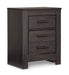 Brinxton Queen/Full Panel Headboard with Mirrored Dresser, Chest and Nightstand JR Furniture Store