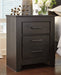 Brinxton Queen/Full Panel Headboard with Mirrored Dresser, Chest and Nightstand JR Furniture Store