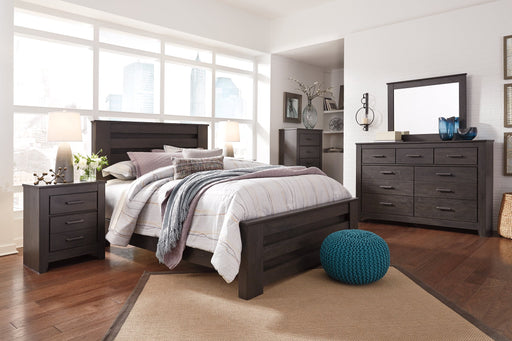 Brinxton Queen Panel Bed with Dresser JR Furniture Store