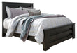 Brinxton Queen Panel Bed with Mirrored Dresser and 2 Nightstands JR Furniture Store