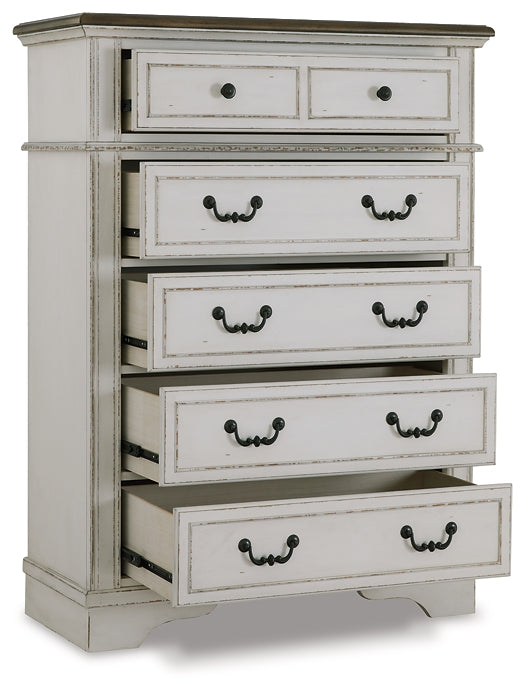 Brollyn Five Drawer Chest JR Furniture Store