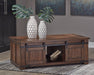 Budmore Coffee Table with 2 End Tables JR Furniture Store