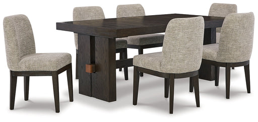Burkhaus Dining Table and 6 Chairs JR Furniture Store