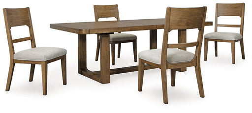 Cabalynn Dining Table and 4 Chairs JR Furniture Store
