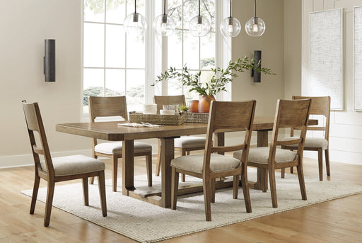Cabalynn Dining Table and 6 Chairs JR Furniture Store