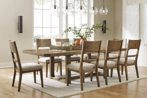 Cabalynn Dining Table and 8 Chairs JR Furniture Store