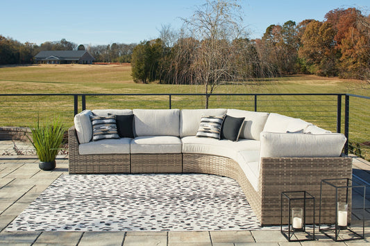 Calworth 5-Piece Outdoor Sectional JR Furniture Store