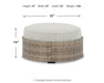 Calworth Ottoman with Cushion JR Furniture Store