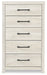Cambeck Five Drawer Chest JR Furniture Store