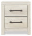 Cambeck Twin Panel Bed with 4 Storage Drawers with Mirrored Dresser, Chest and 2 Nightstands JR Furniture Store