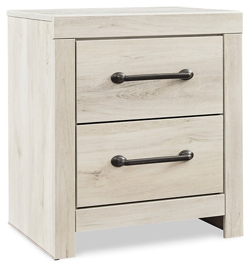 Cambeck Two Drawer Night Stand JR Furniture Store